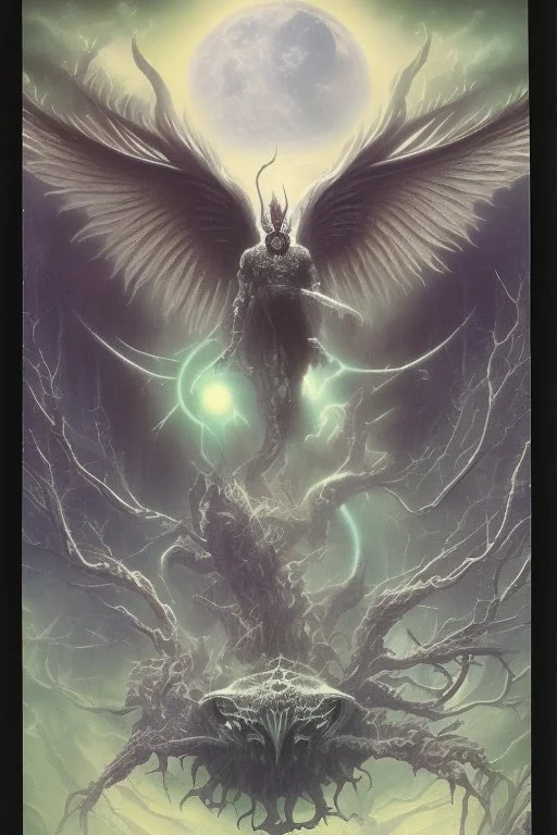 polaroid, gruesome, cosmic unreal entity, terrifying, man next to it for size comparison, roughly 100-feet in diameter, these creatures are able to form limbs, eyes, teeth, wings, and other appendages at will, imitate other life forms, and perform great feats of strength
