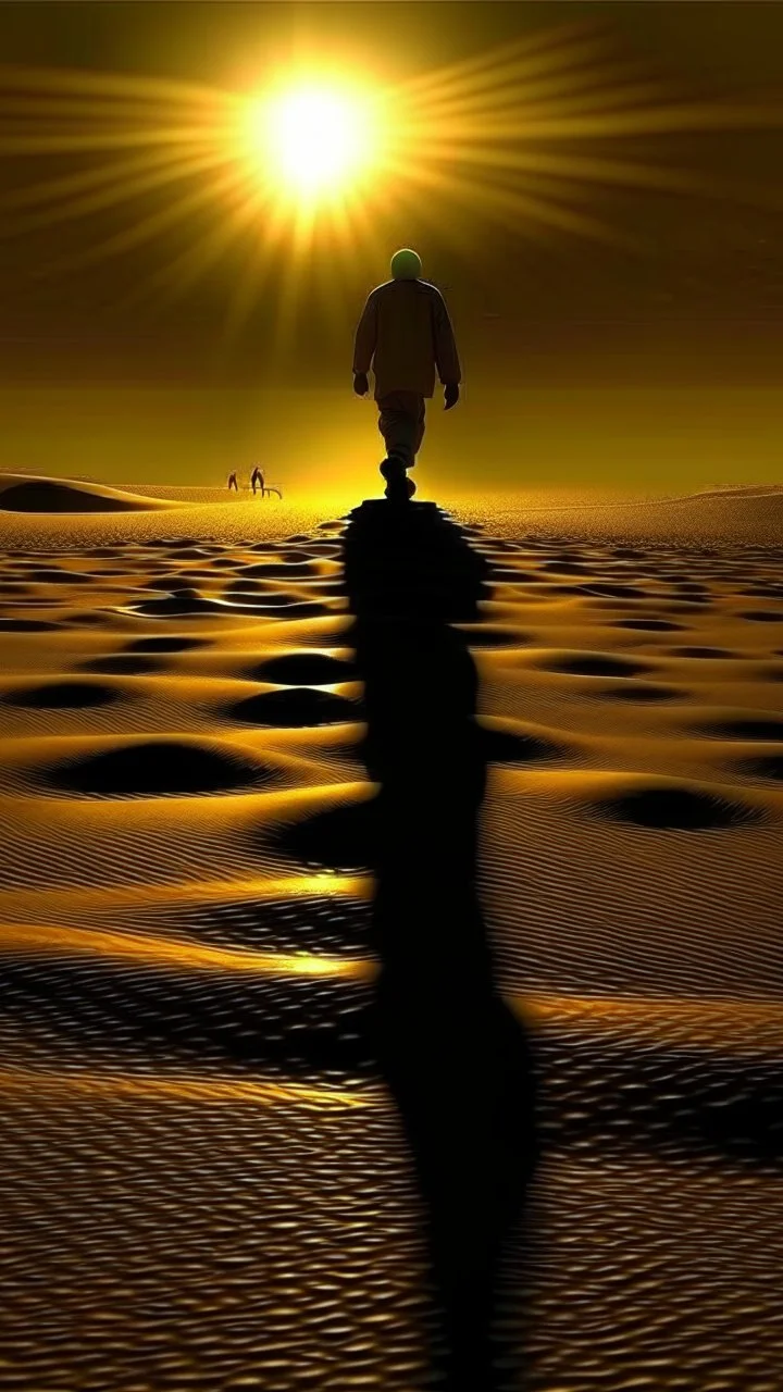 walking on the surface of the sun