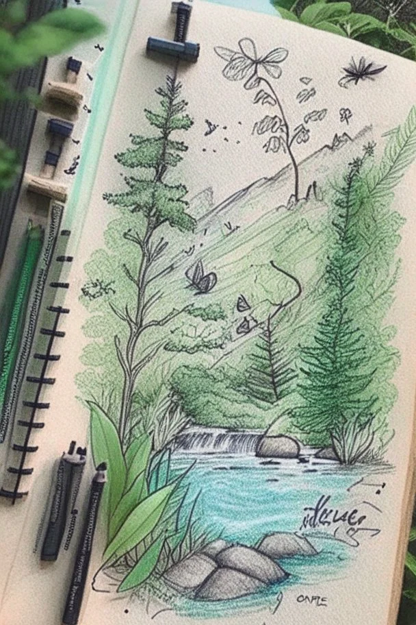 Nature doodles