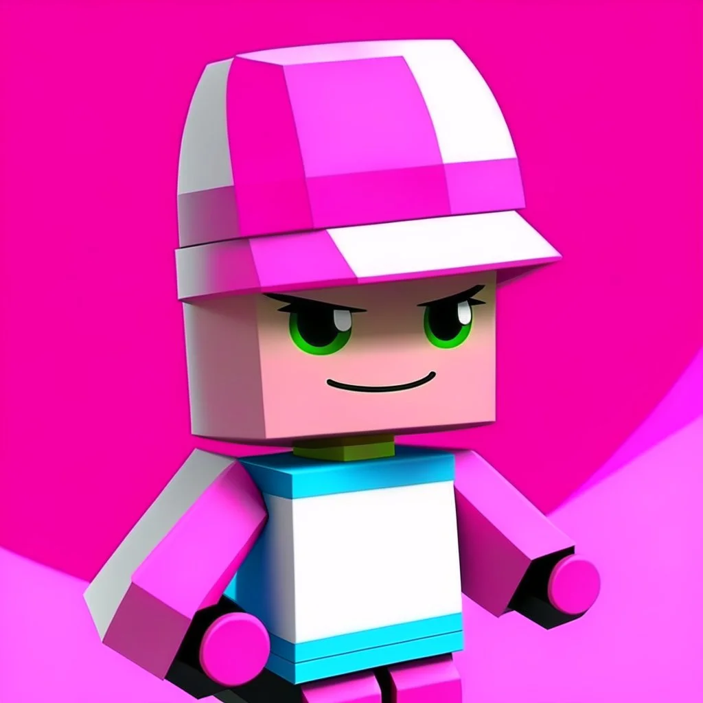 ROBLOX pink hai