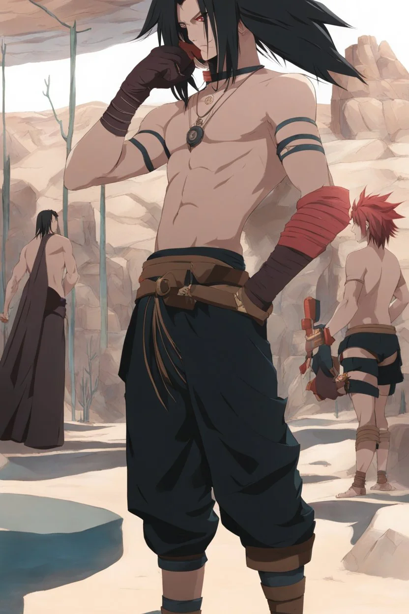 Madara but he is at the desert