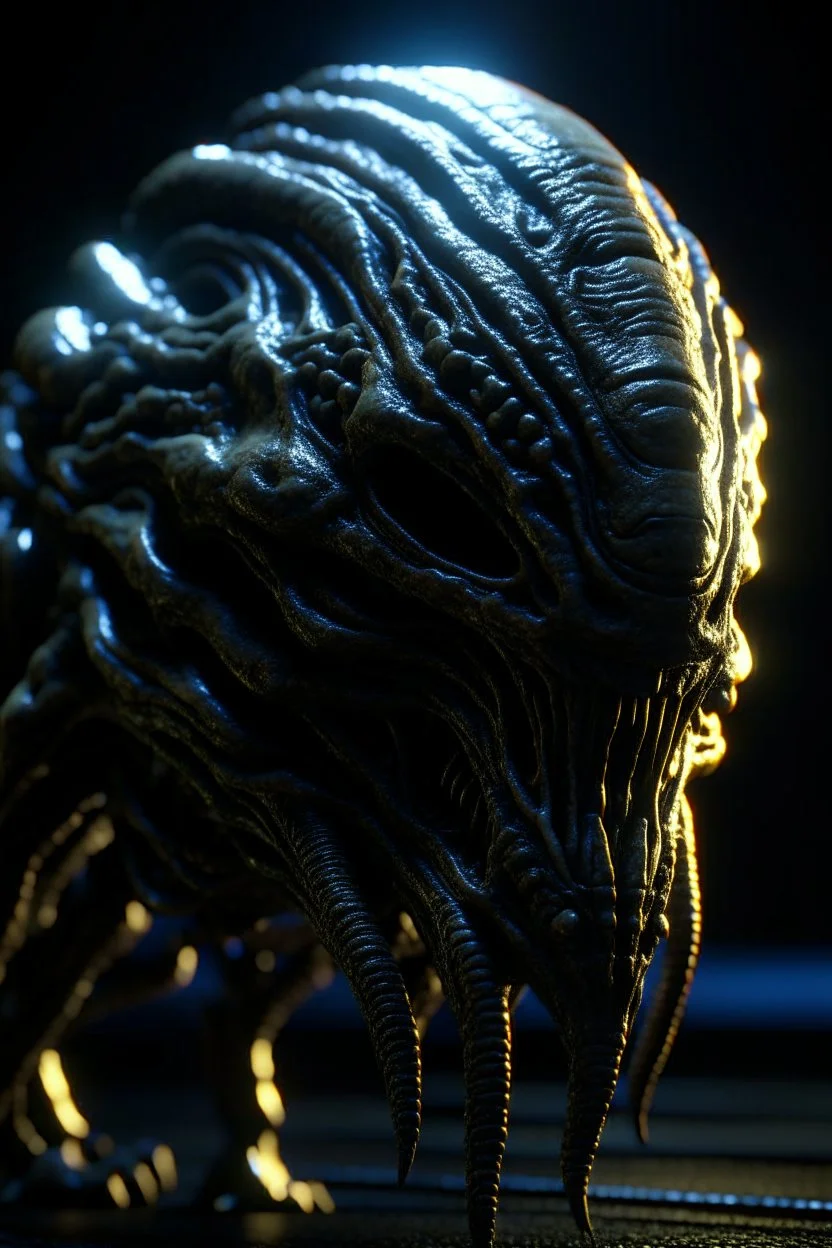 Comet alien ,3d 4k octane render, smooth, sharp focus, highly detailed, unreal engine 5,