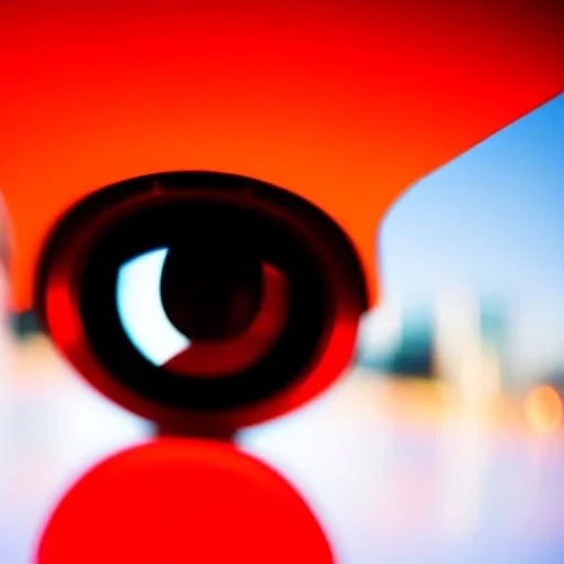 Album art cover, fisheye, light, flat, blob, bokeh, blur, mirror, reflection, holo