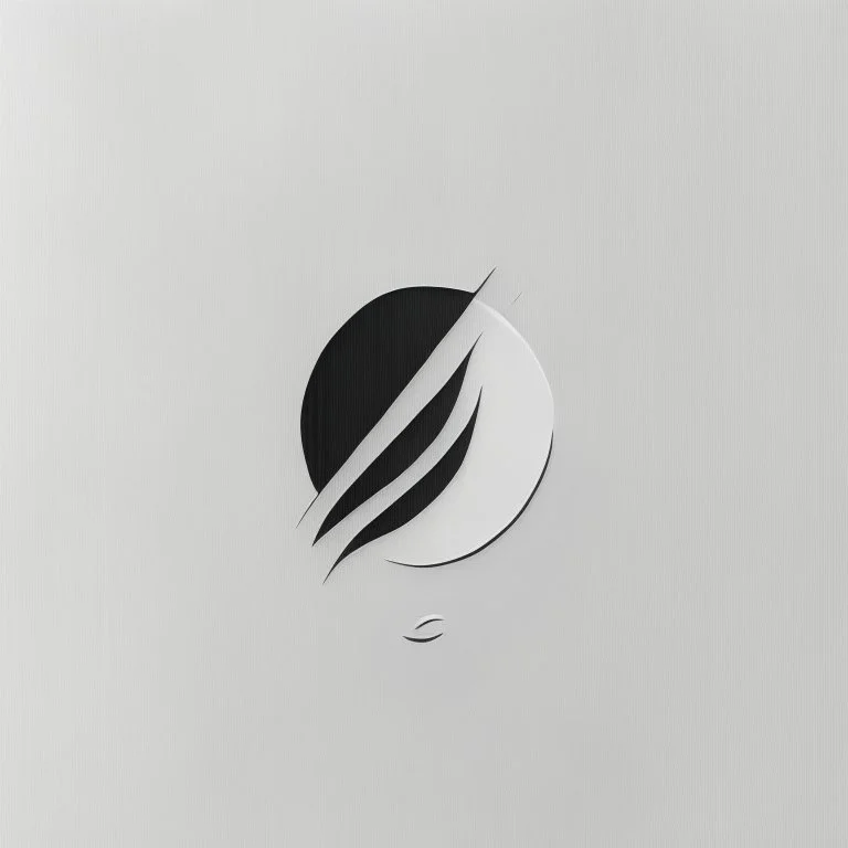 minimal, balck and white logo, simple, a symbol that represents prestige and design.