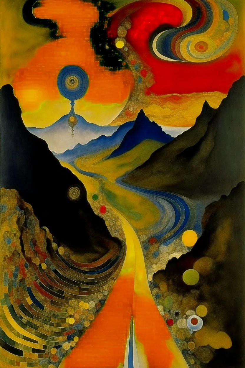 The Road to Hell is Paved with Good Intentions; Wassily Kandinsky