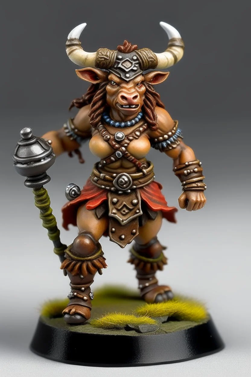 shetland female minotaur pirate