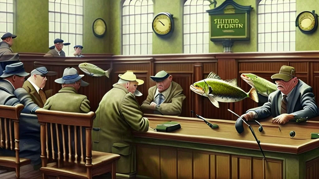 fishing club in court