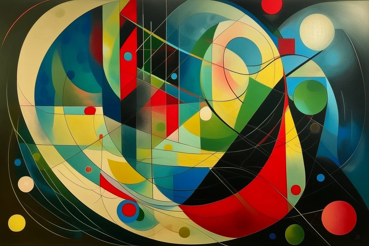 light bulp kandinsky style