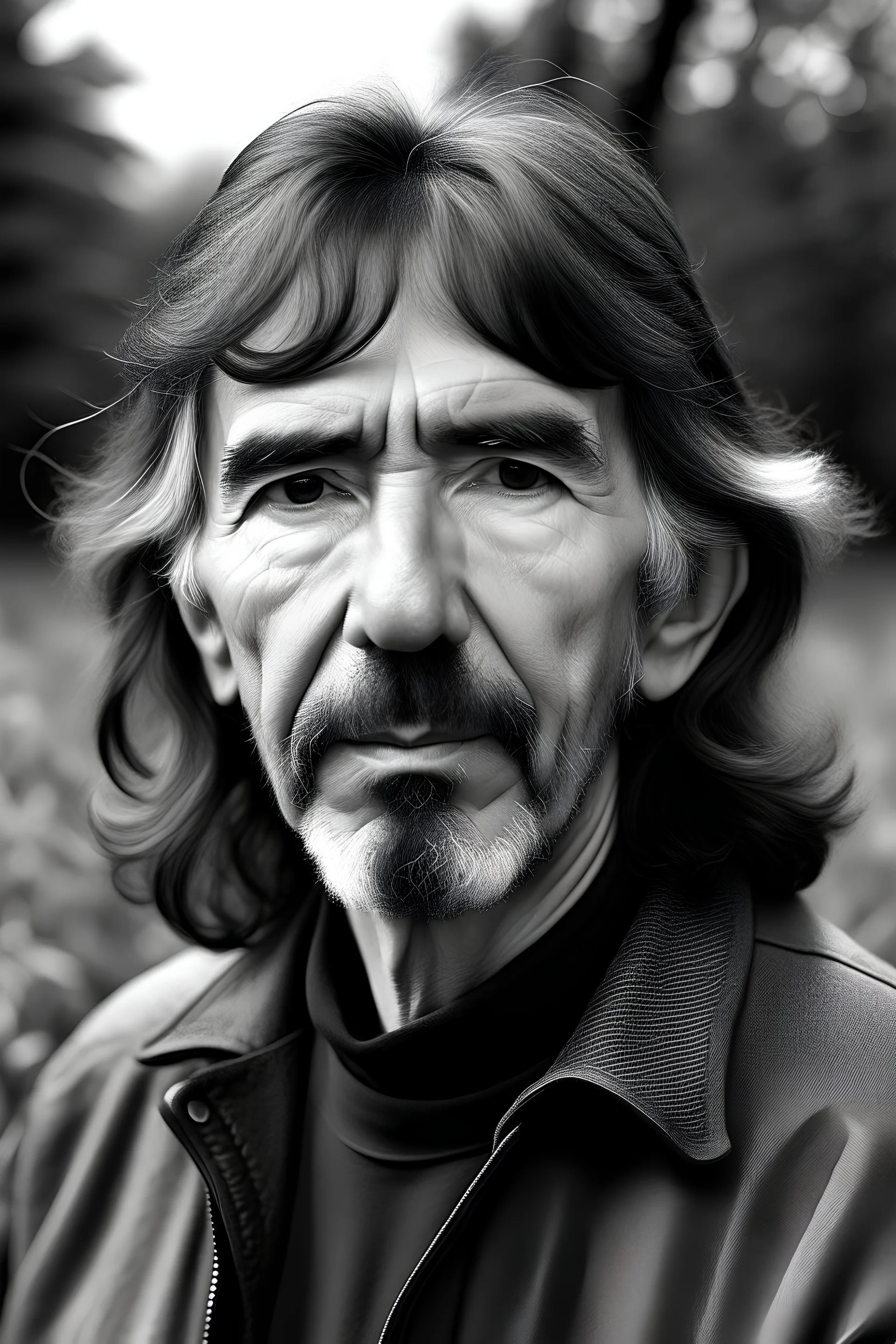 Press photo of George Harrison alive in 2023