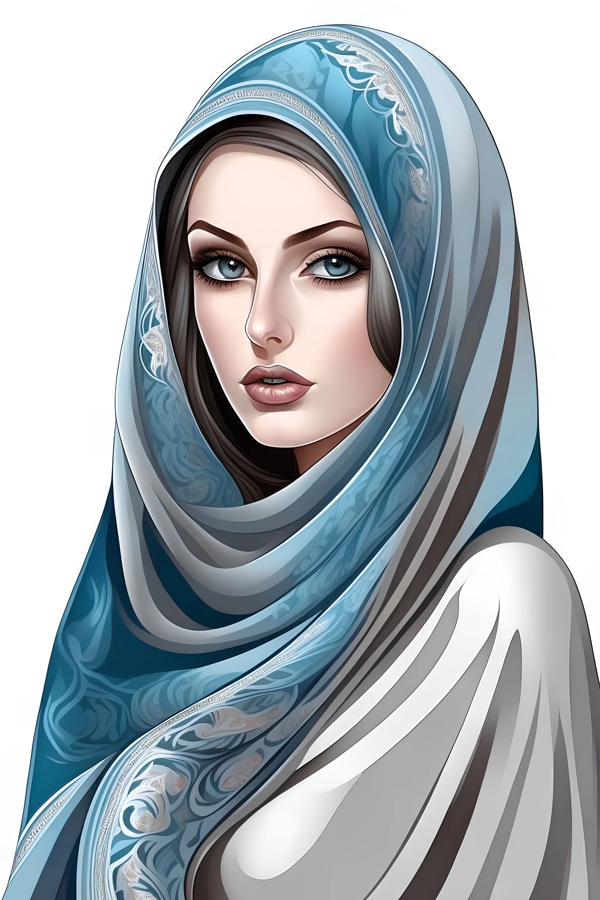 Veiled fashion png