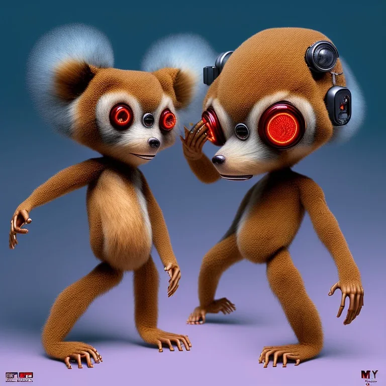 Cheburashka Cyberpunk