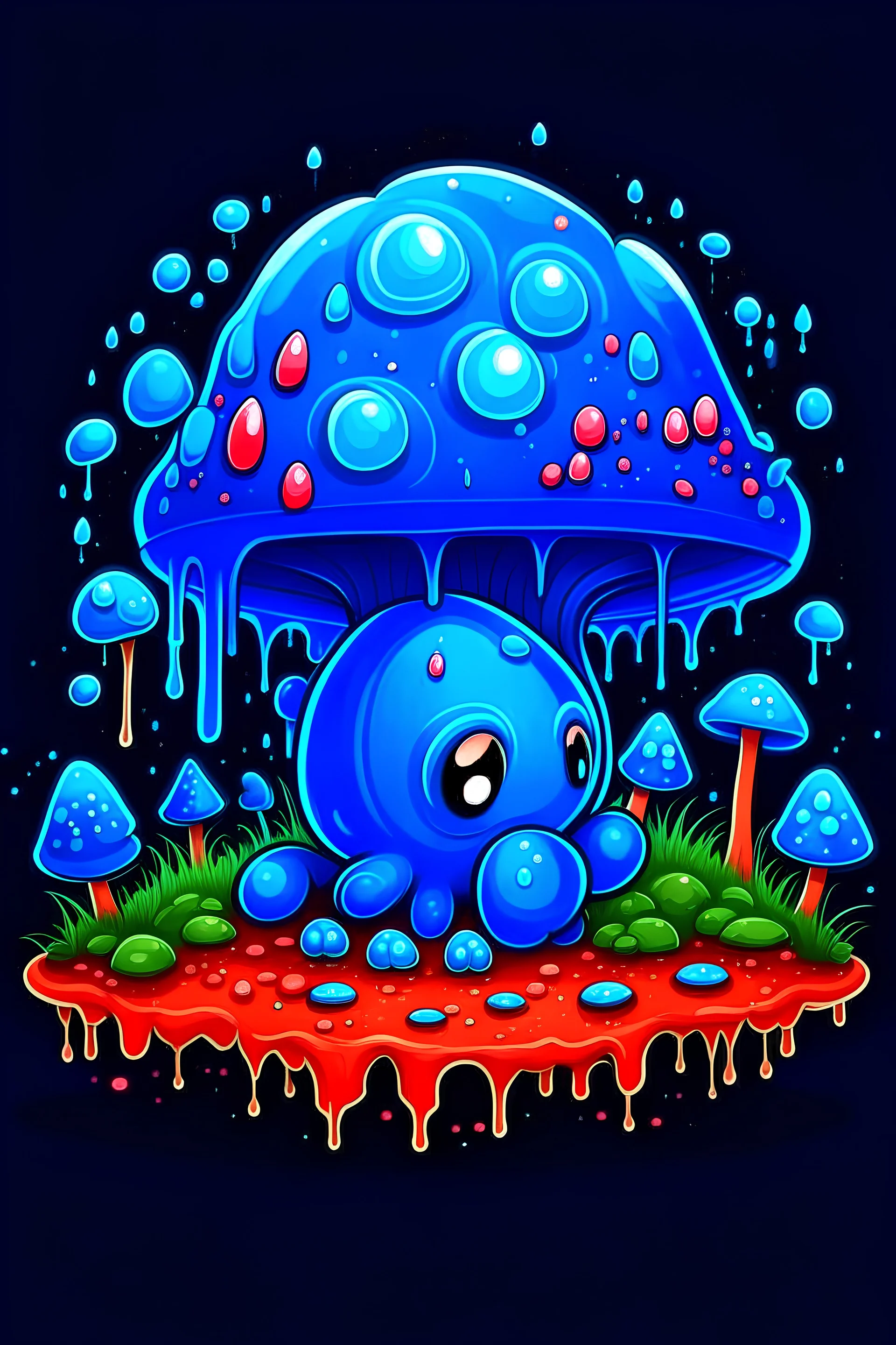 create a Logo for ShadowSugarZZ THC Vape Edible Shrooms and gummies videogame, digital art, hyperdetailed, hyper realistic, ar 3:2, 4K::5 anime::5 dusk::5 360 panorama::5 ::5 blue::1.8 baby blue color::3.8 gummies::1 --v 4