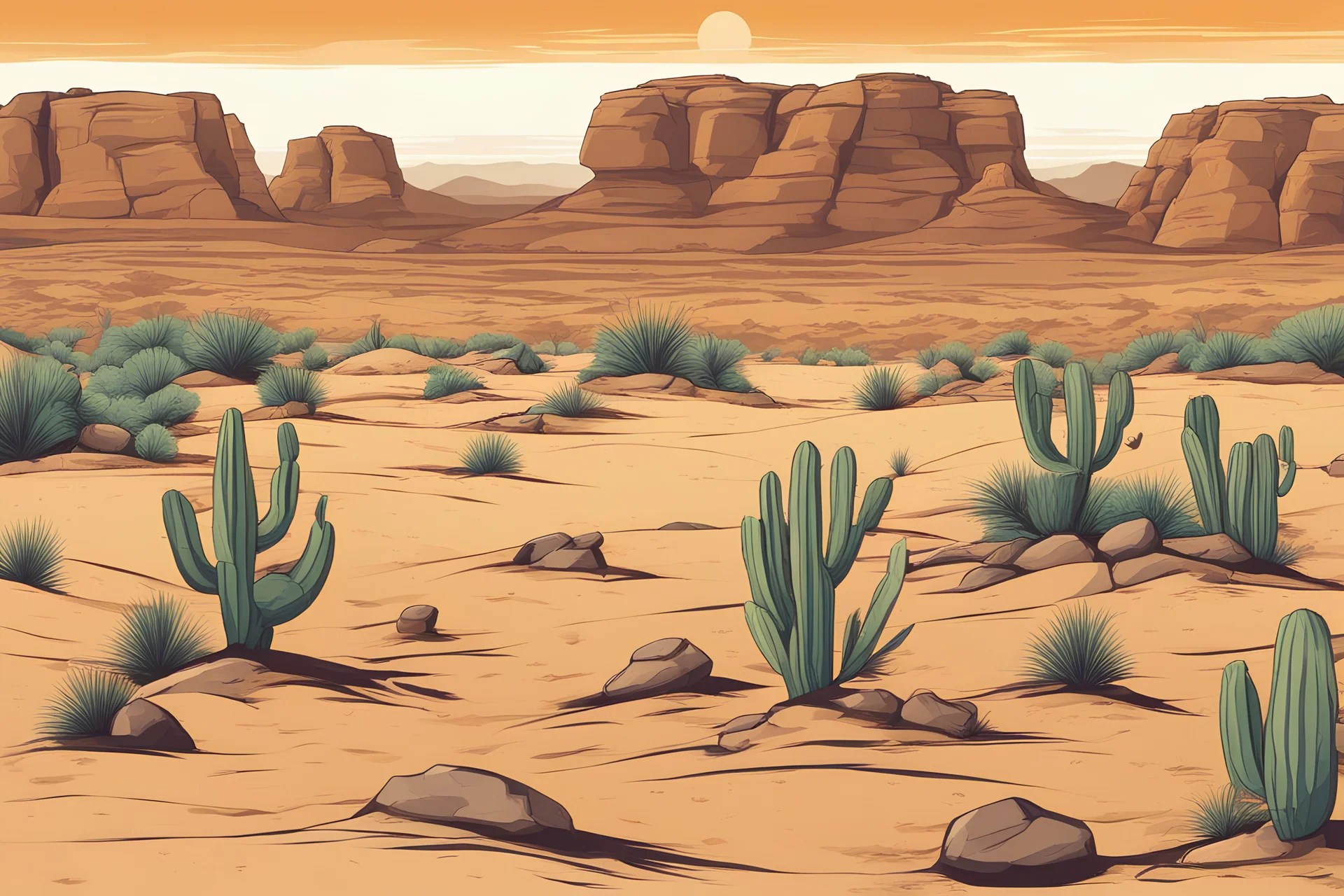 rocky desert landscape