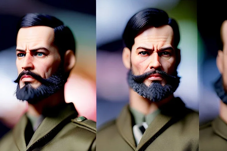 G.i. Joe doll beard