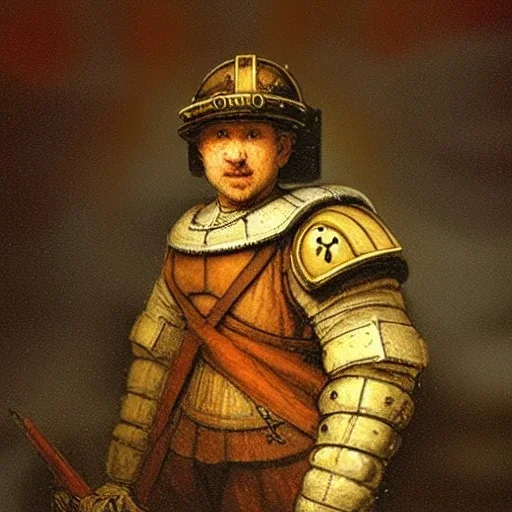 Rembrandt space marine