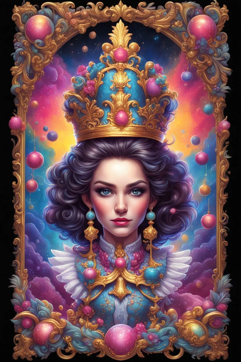 Centered, Ornate, Collectable Trading Card of lisa frank pattern fantasy character portrait of Crisp Digital Art, holiday nutcracker by Aleksi Briclot, T-Shirt Design, Black Background, Detailed Frame, Border, in SNES arcade game, ultra realistic, wide angle, intricate details, retro Nintendo bitmap pixel art, highly detailed by peter mohrbacher, wayne barlowe, , hajime sorayama aaron horkey, gaston bussiere, craig mullins