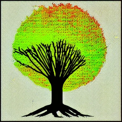 tree pop art