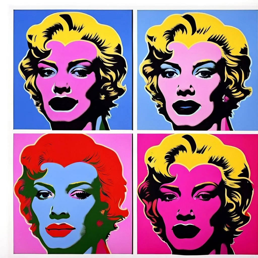 andy warhol gay giraffes painting