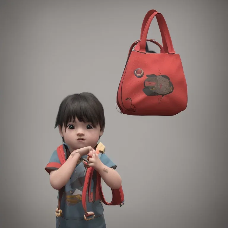 Children's bag, violence