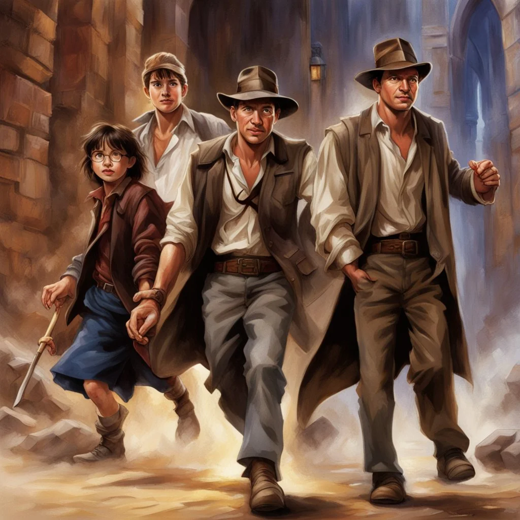 Indiana Jones and Harry Potter and the Raiders of the Sorcerer's Stone