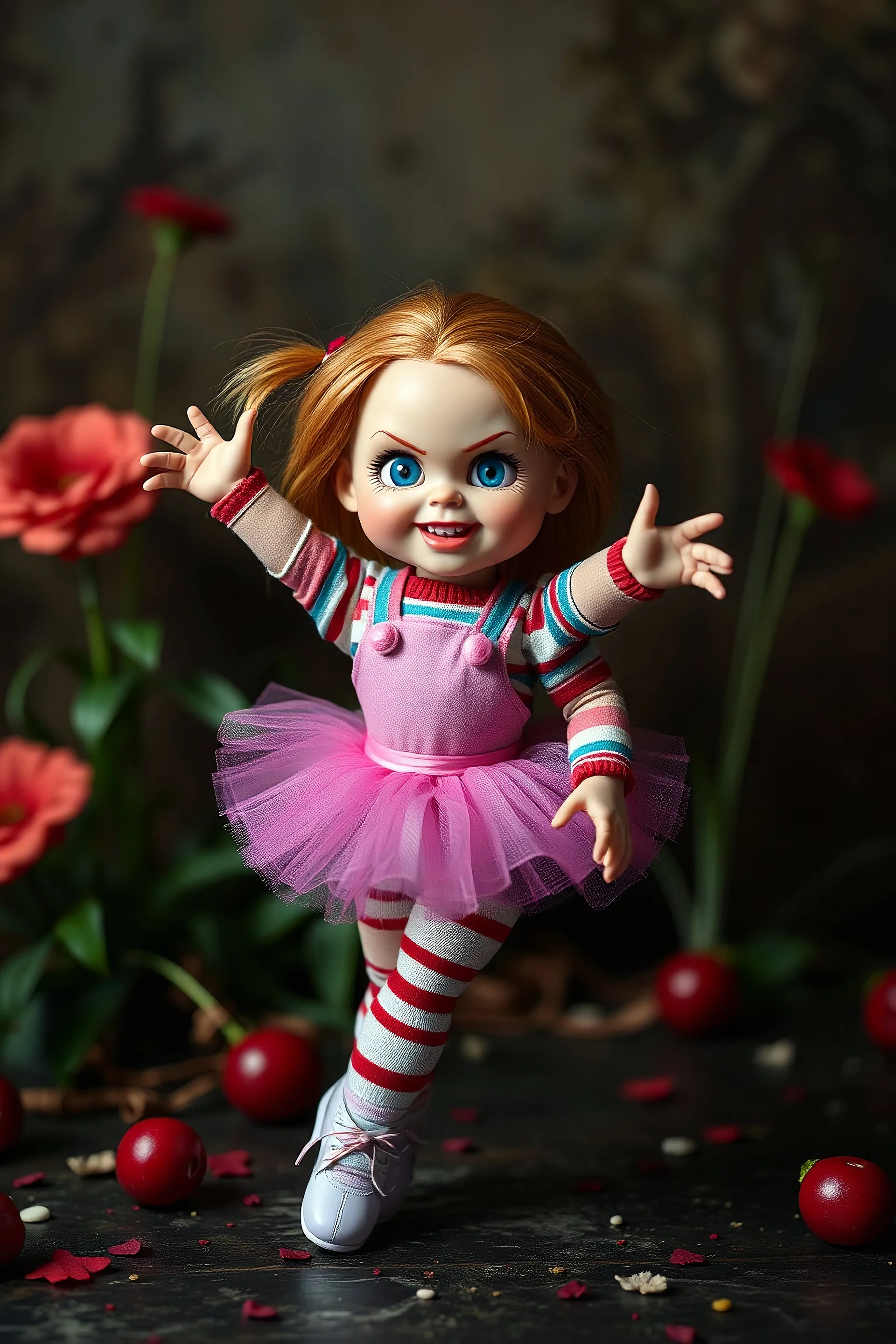 Chucky doll ballerina