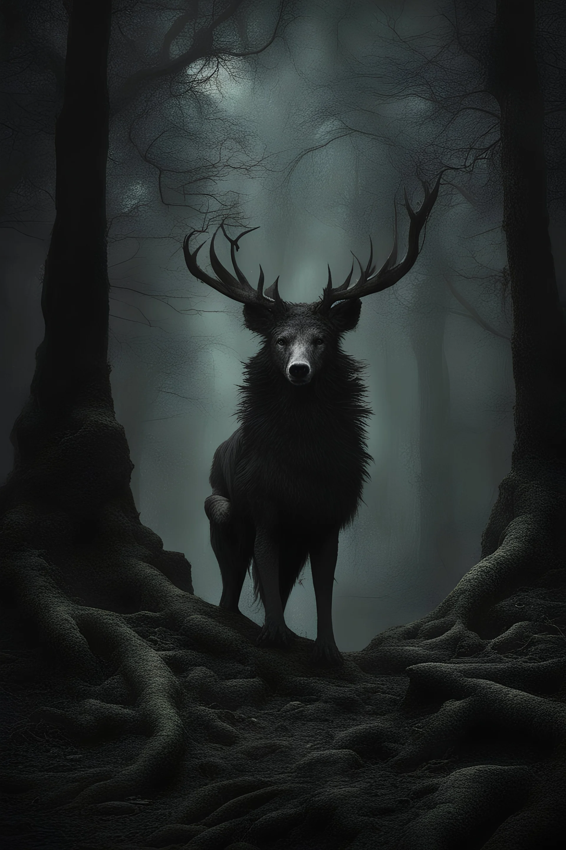 dark fantasy forest