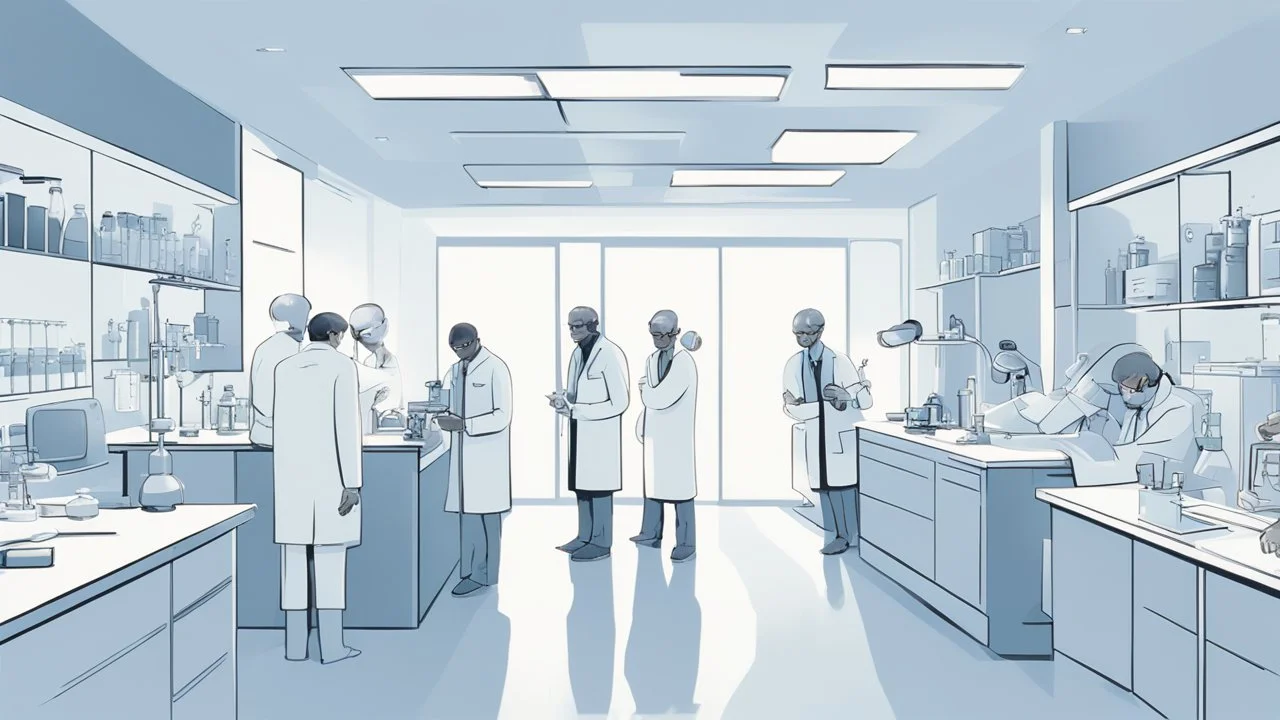 The image for the article can depict a dedicated medical team engaged in advanced laboratory research. In this scene, doctors and researchers come together to study and understand rare and intriguing diseases. The atmosphere is one of discovery, science, and technological advancement, with the team diligently working to improve human understanding of these mysterious conditions and develop better treatments for patients. The image reflects scientific progress and the efforts made to achieve adva