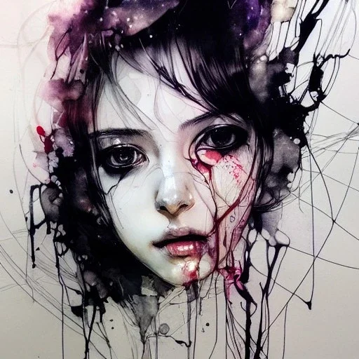 photorealistic number 100 ,illustration on coarse canvas by <agnes cecile> and <Yoji Shinkawa>, ornate and intricate details , soft smooth lighting, ultra detailed concept art,