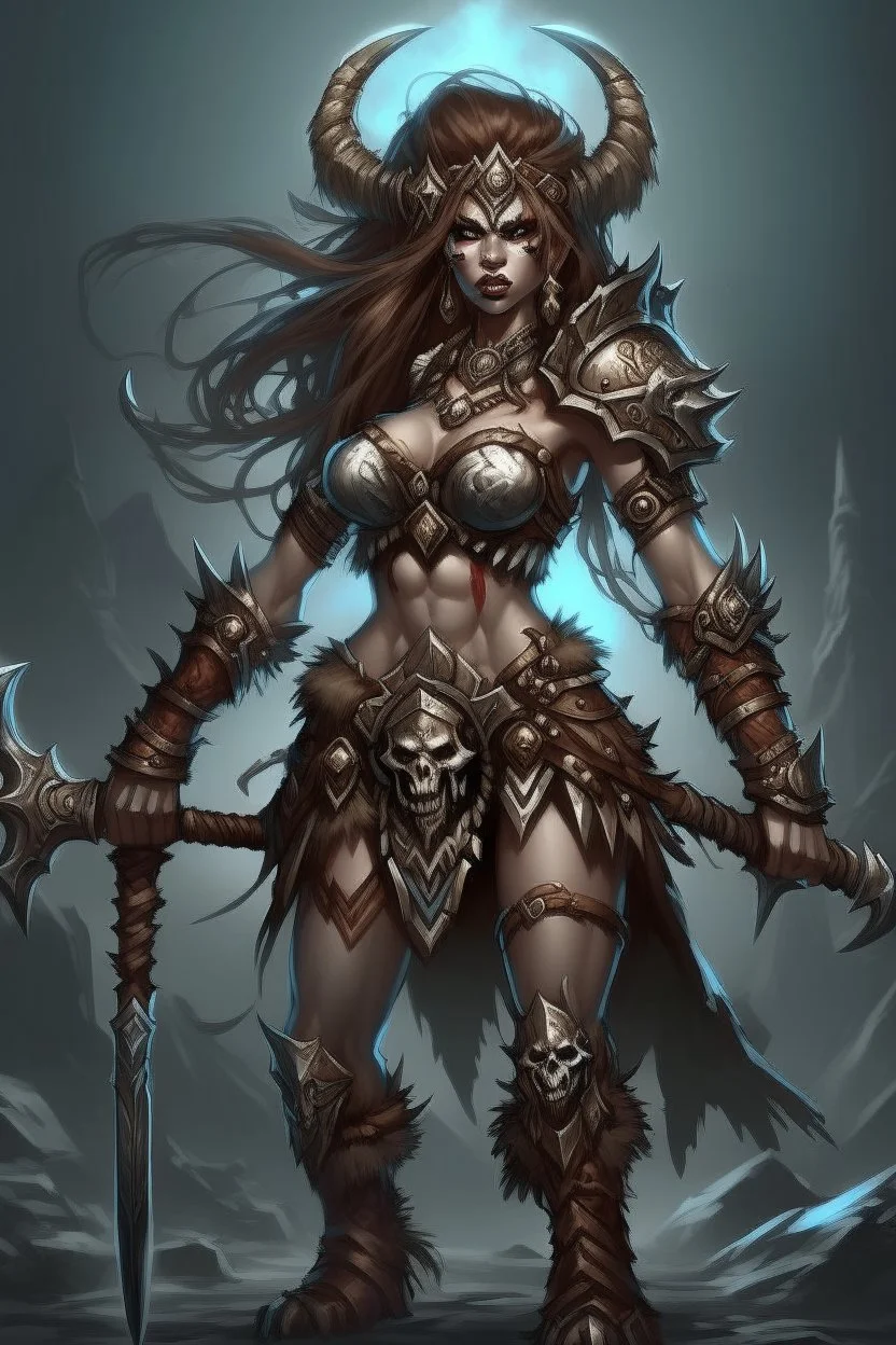 female barbarian god