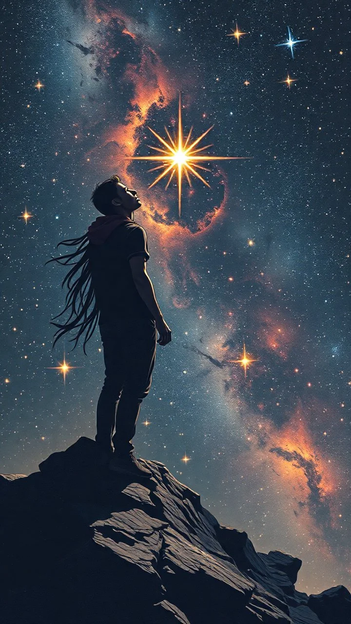 I m only human with soul on the planet among the stars