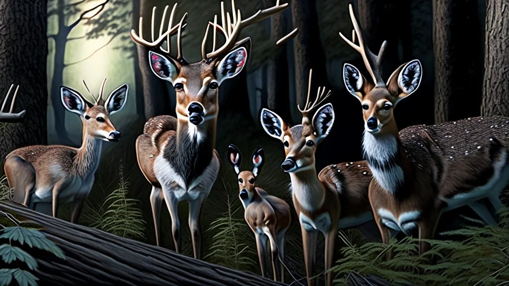 the deceased deer's family stalks company