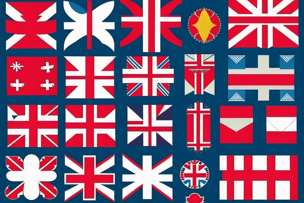 england flag proud english icons design