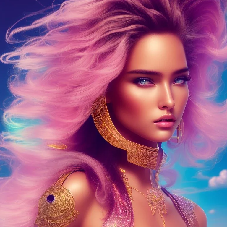 sexy, beautiful, young woman, detailed gorgeous face, vaporwave aesthetic, synthwave, colorful, psychedelic, artstation, concept art, smooth, extremely sharp detail, finely tuned detail, ultra high definition, 8 k, unreal engine 5, ultra sharp focus, illustration, art by artgerm mary dimova, jim lee, greg rutkowski and alphonse mucha