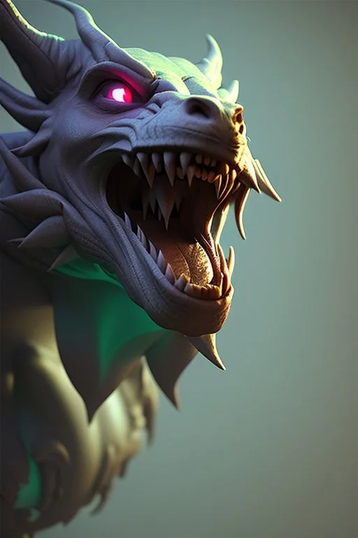 Dragon werewolf, cinema lighting, cinema 4d, octane render, 3d render, incrate detailed,fantasy art, photo realistic,