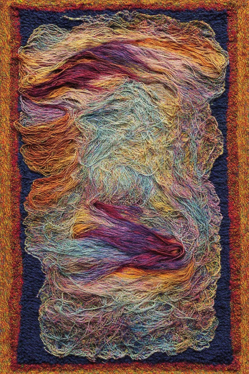 a thread in the emotional tapestry; Art Informel