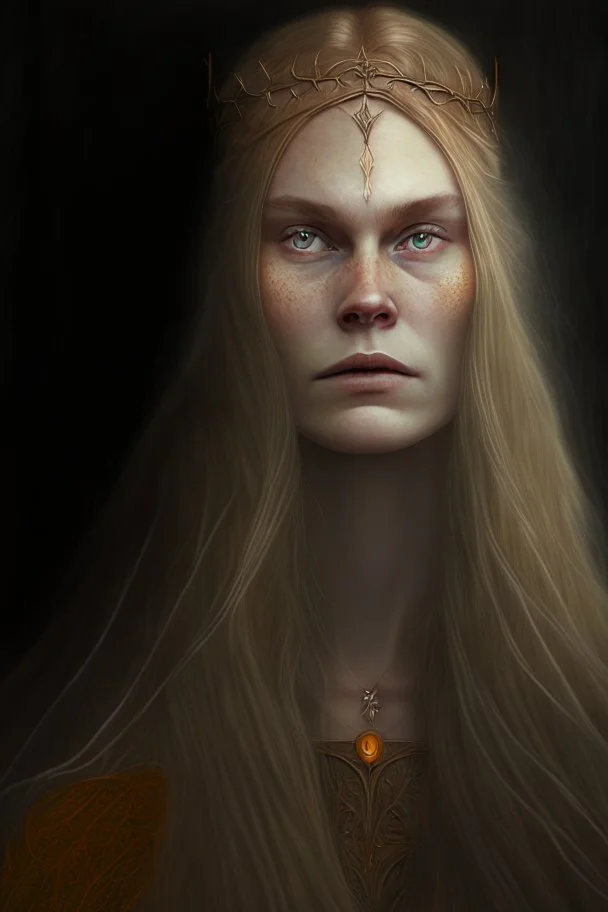 Portrait of Malenia, from Elden Ring