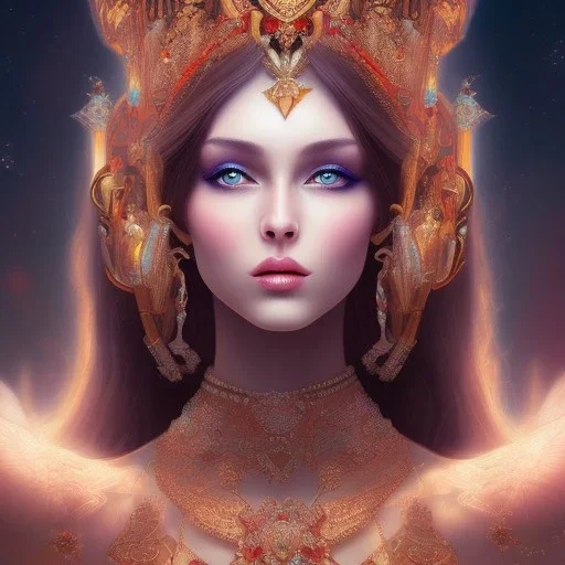 Beautiful women goddess full image