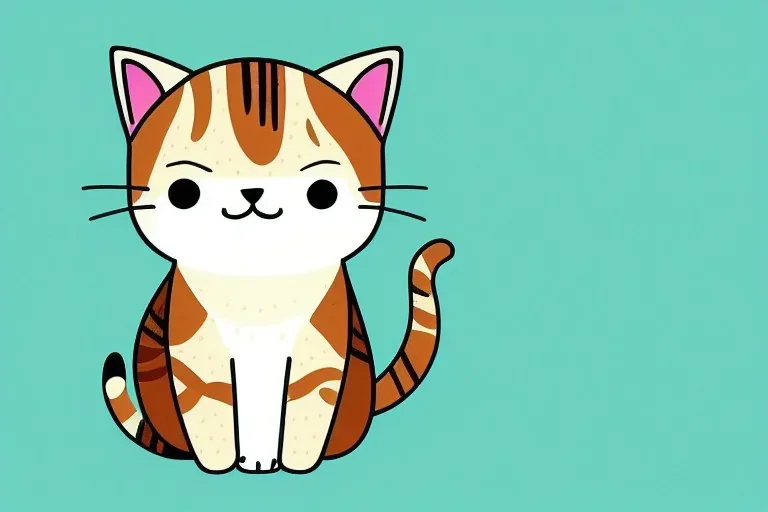 cute cat isolated illustrations