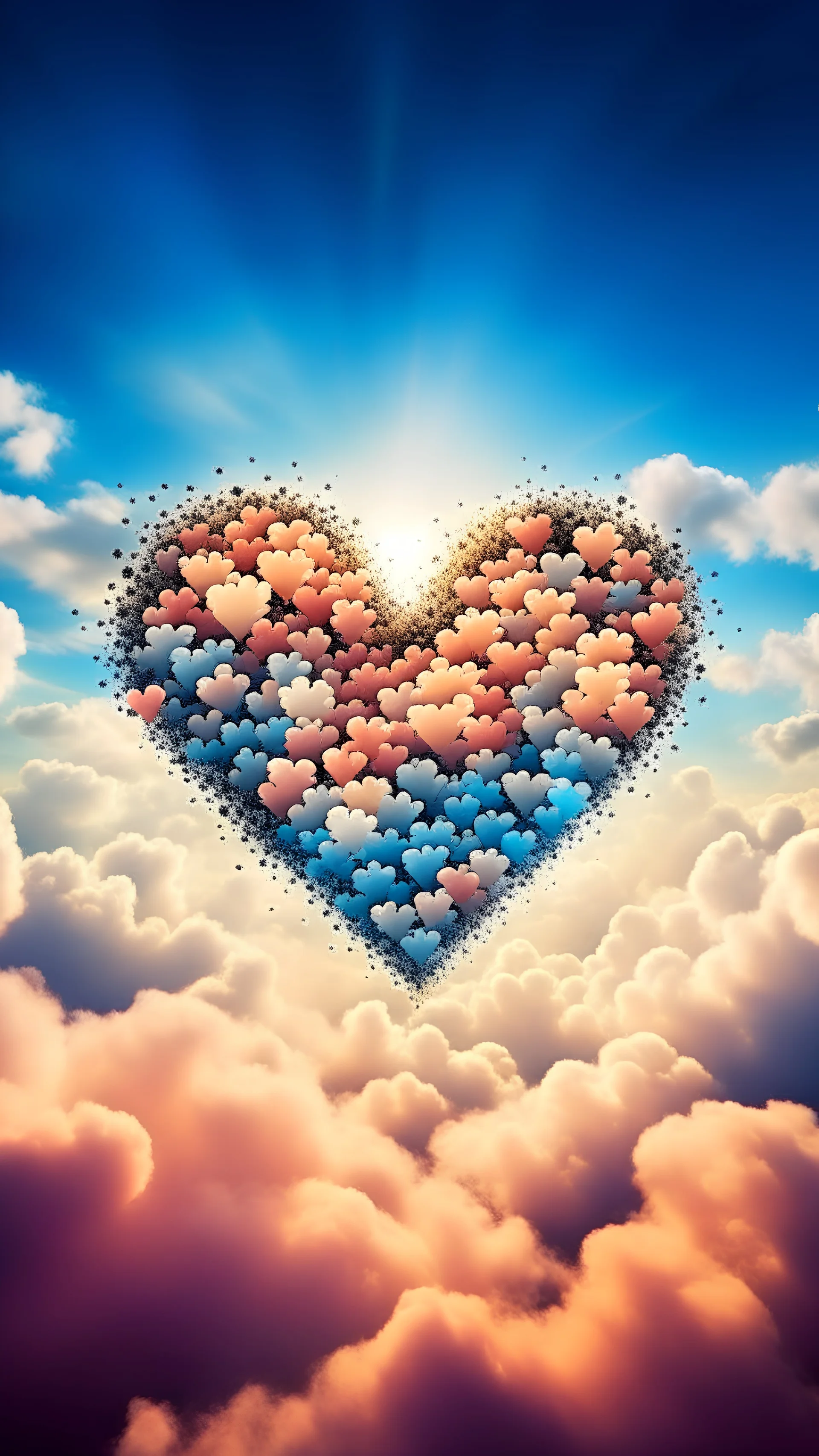 The clouds of love