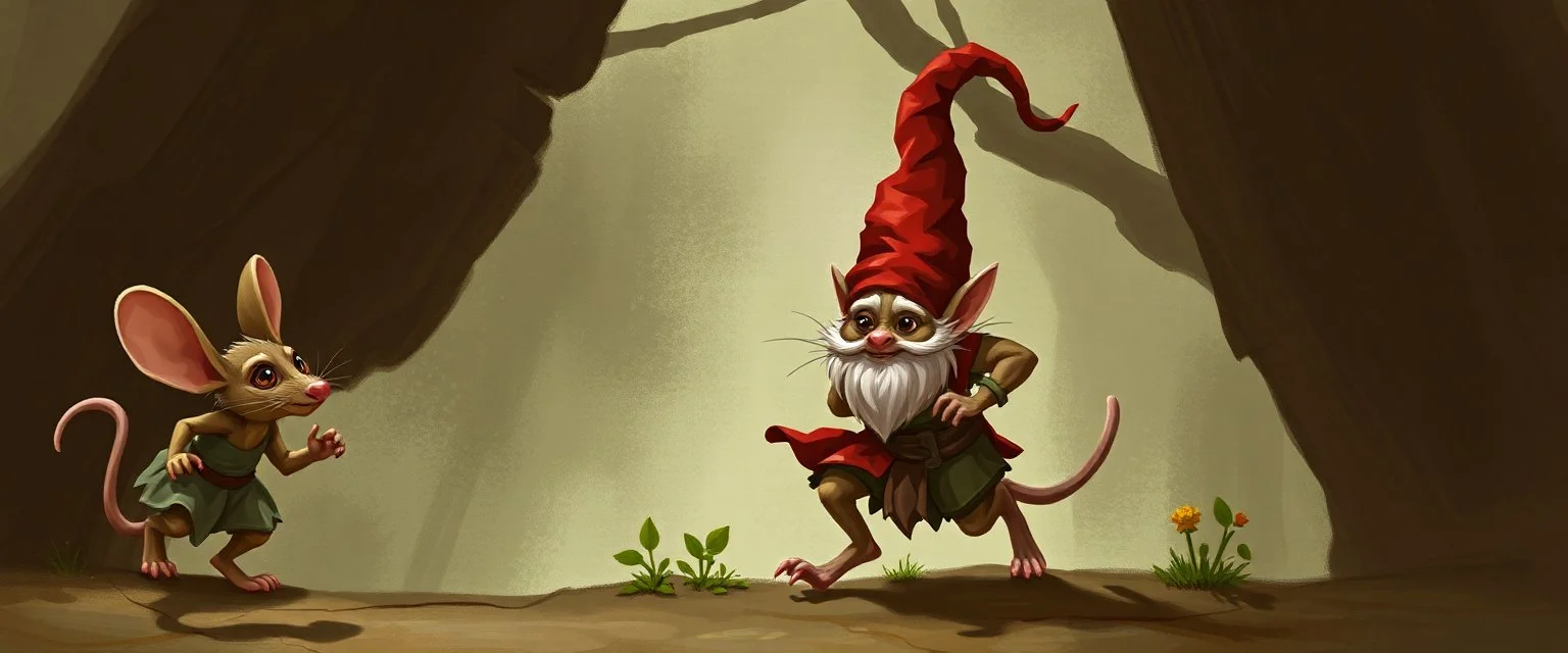 rat gremlin elf gnome pixie runner