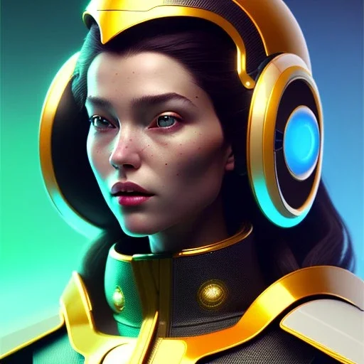 woman, rounded face, round helmet, retro futuristic, latex coat, vibrant color, highly detailed, art stations, concept art, smooth, unreal engine 5, god rays, ray tracing, RTX, lumen lighting, ultra detail, volumetric lighting, 3d, finely drawn, high definition, high resolution.