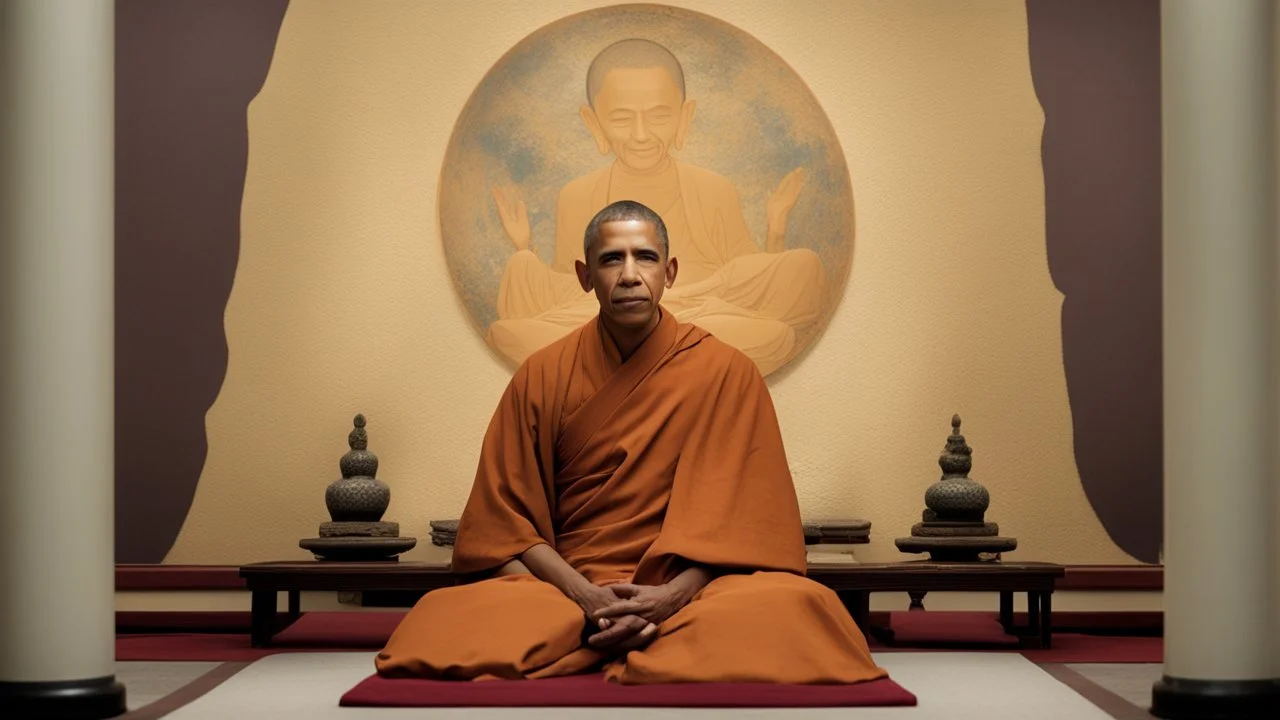 barak obama is a Buddhist monk