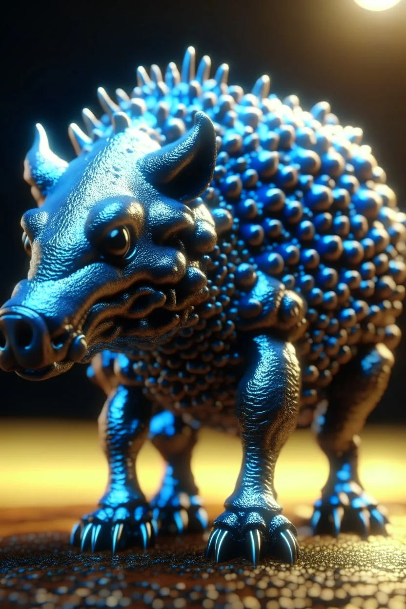 Atomic animal,3d 4k octane render, smooth, sharp focus, highly detailed, unreal engine 5,