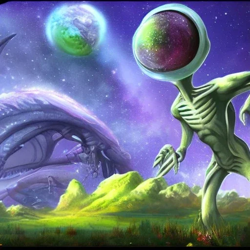 Alien world