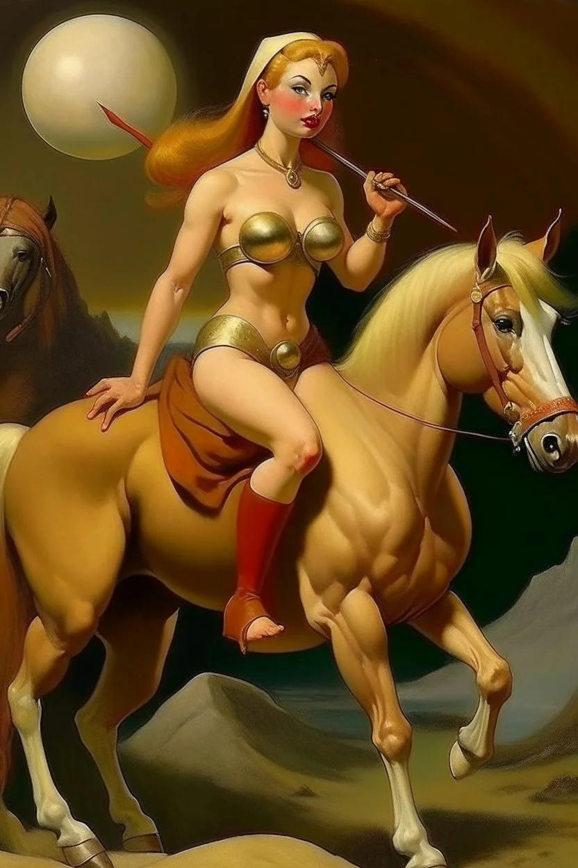 marjprie taylor greene as a centaur