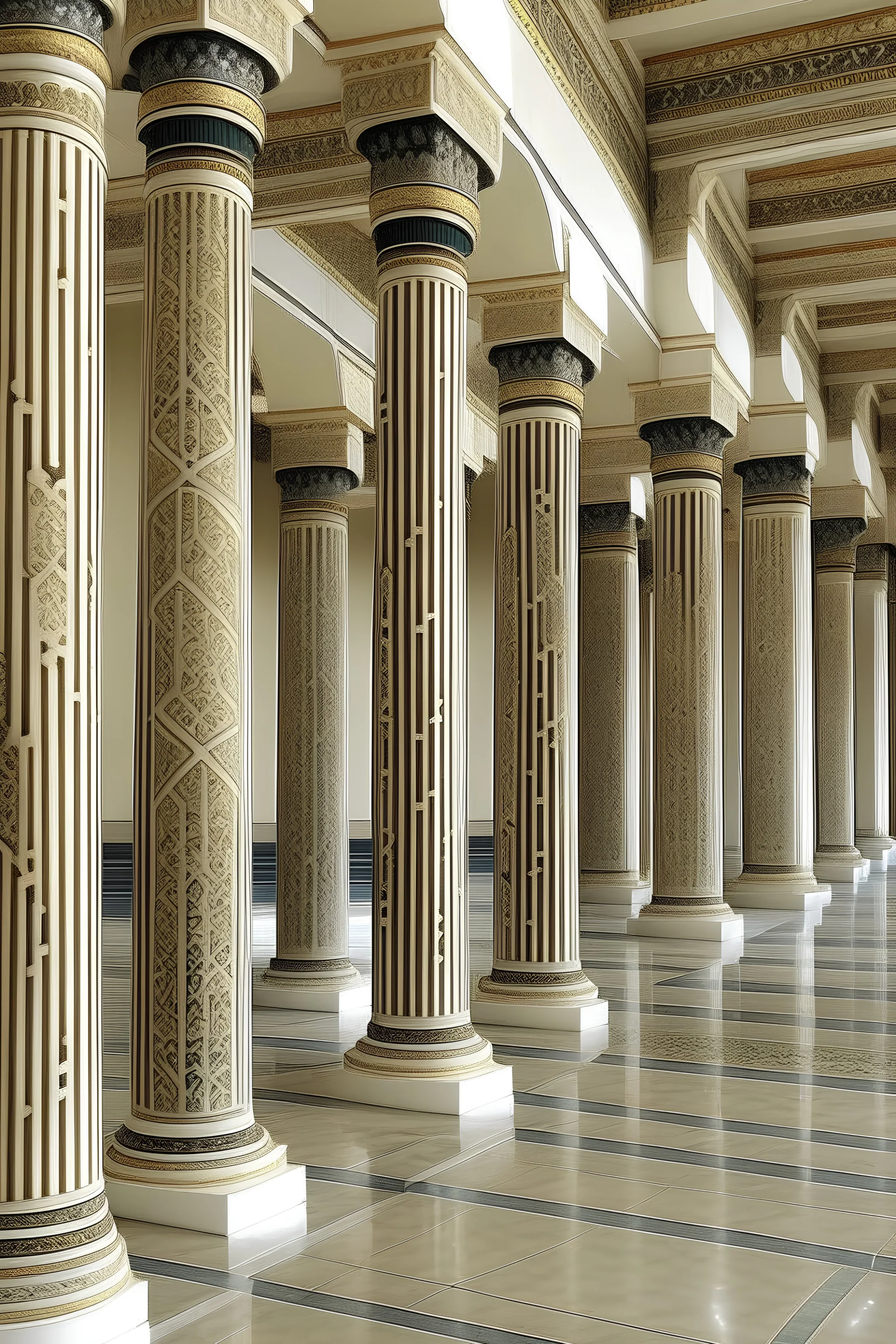 Columns for Islamic palaces