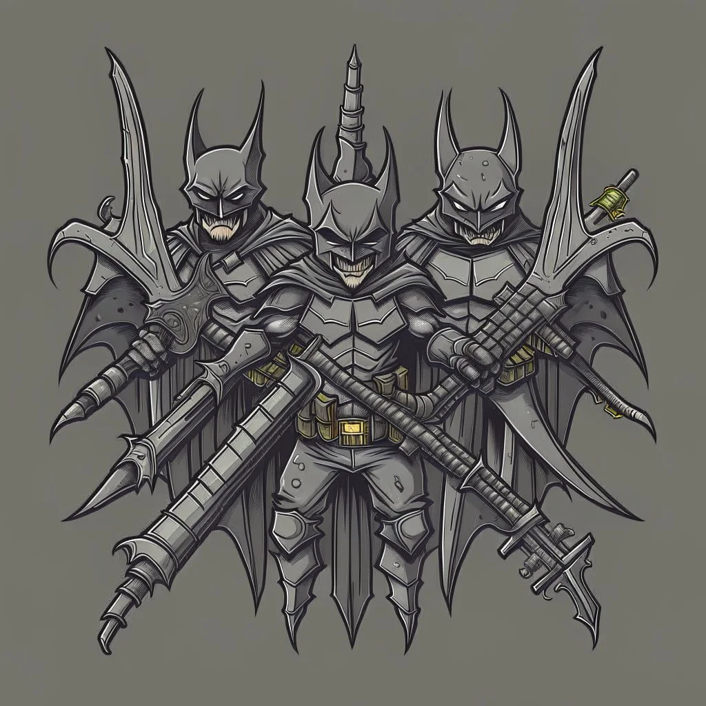 bats with weapons