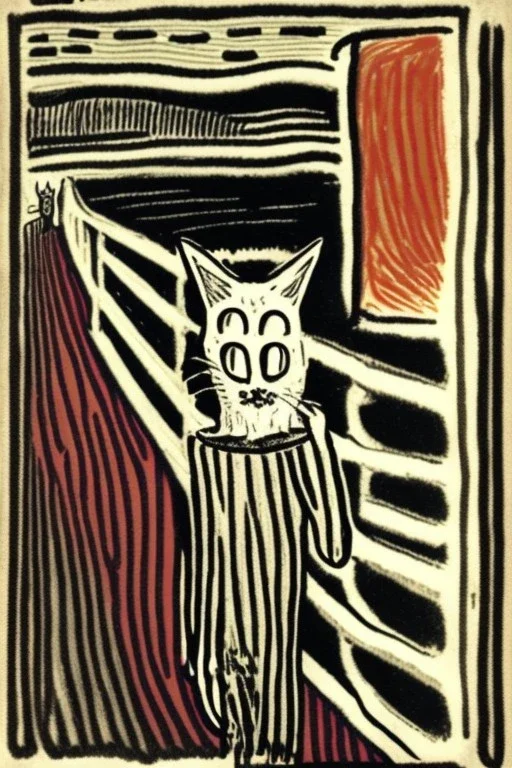 Katze Edvard Munch Der Schrei