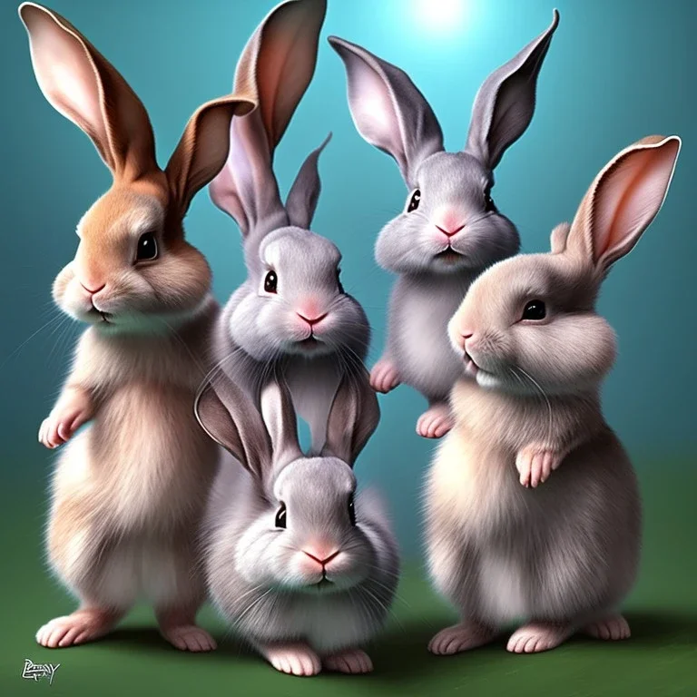 animated babybunnys