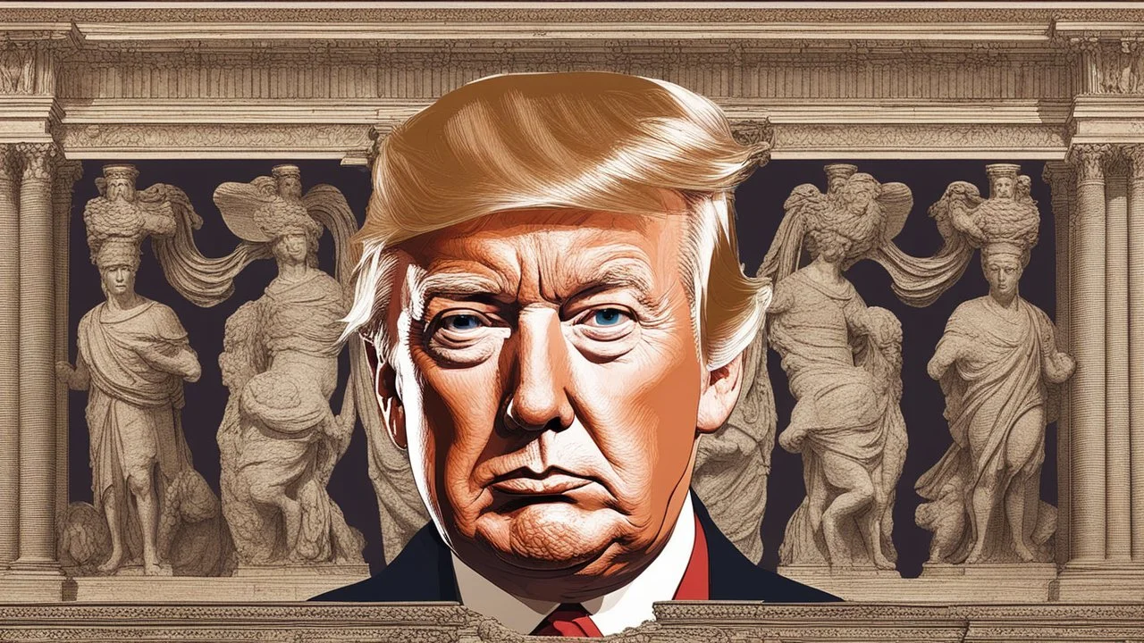 donald trump is the roman emperor